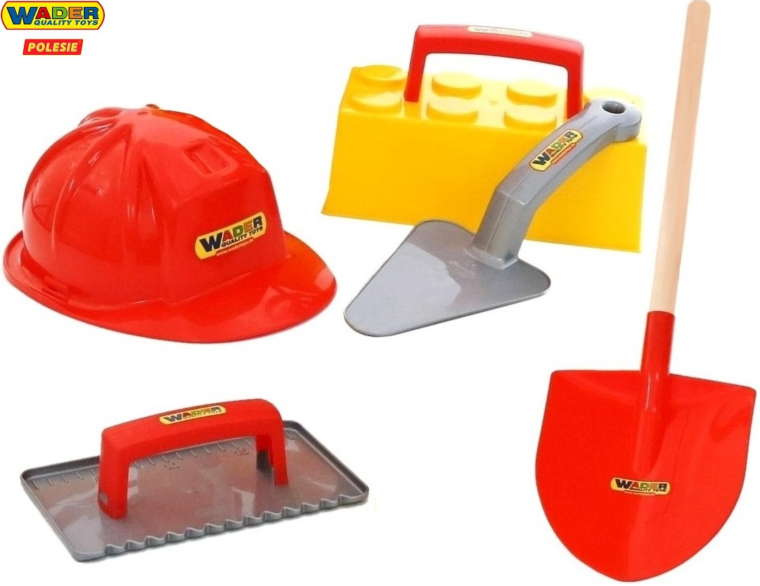 WADER TACZKA DO PIASKOWNICY +AKCESORIA MURARZA 229 Marka Wader-Polesie