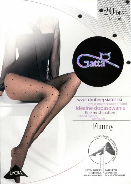 

Rajstopy Wzorzyste Gatta Funny 05 Nero 4