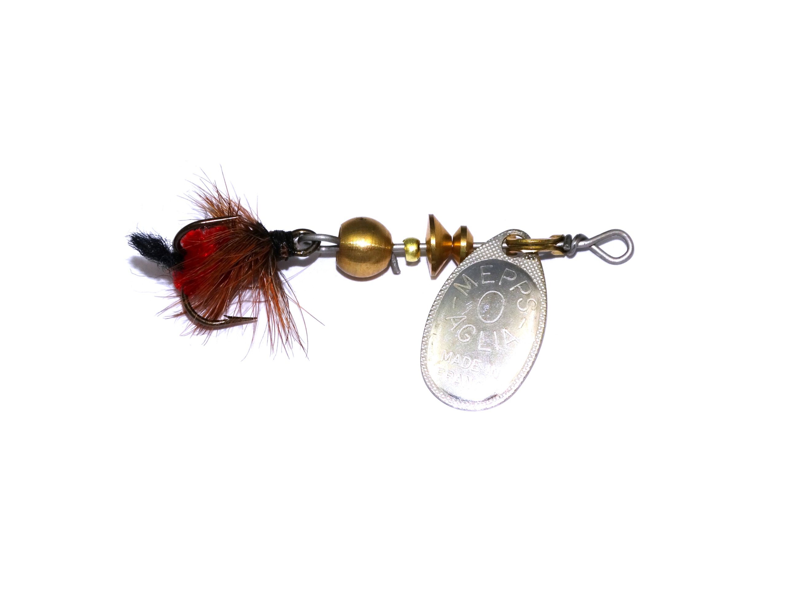 

Mepps Aglia Mouche srebrna/BLACK fly 0/2,5g