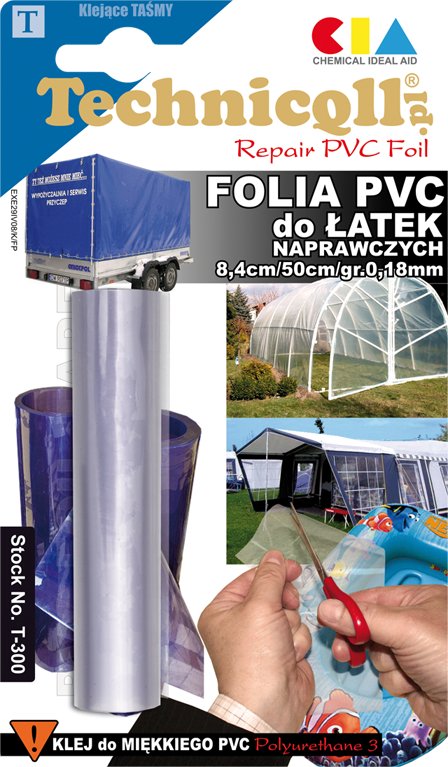 PVC fólia na vyrezávanie záplat Technicqll T-300 8,4