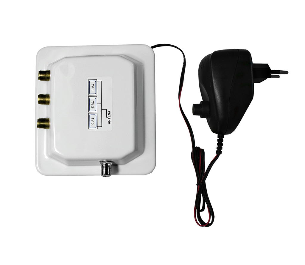 ROZDZIELACZ SYGNAŁU DVB-T2 CYFROWEGO 4K HEVC NA 3 TELEWIZORY PRODUCENT Kod producenta 5904094281480