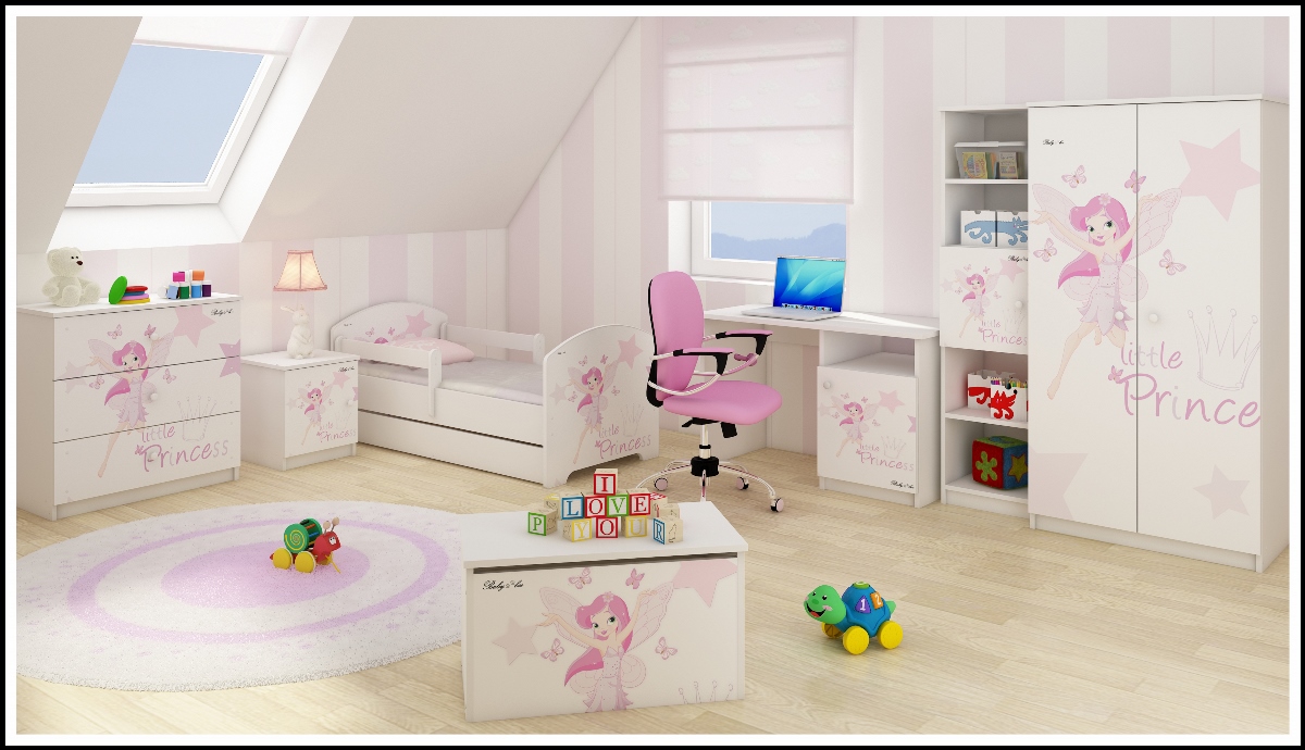Łóżko OSKAR X BABY BOO FILMIK 160X80 materac WZORY Marka Baby Boo