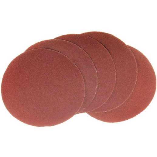 PAPIER ŚCIERNY 125MM KRAŻEK NA RZEP 10SZT GR.240