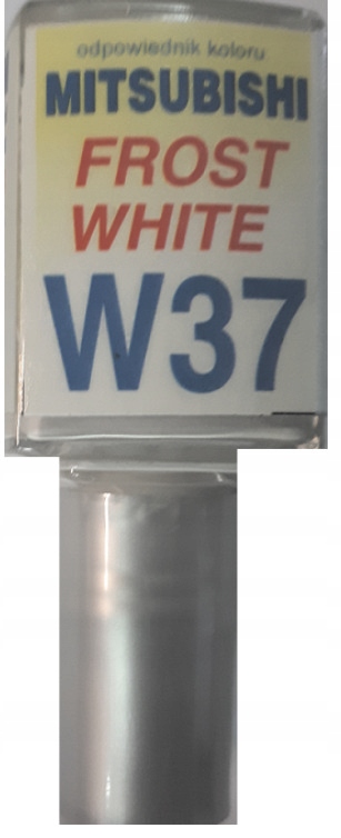 Zaprawka lakier do rys 10ml MITSUBISHI W37 FROST WHITE