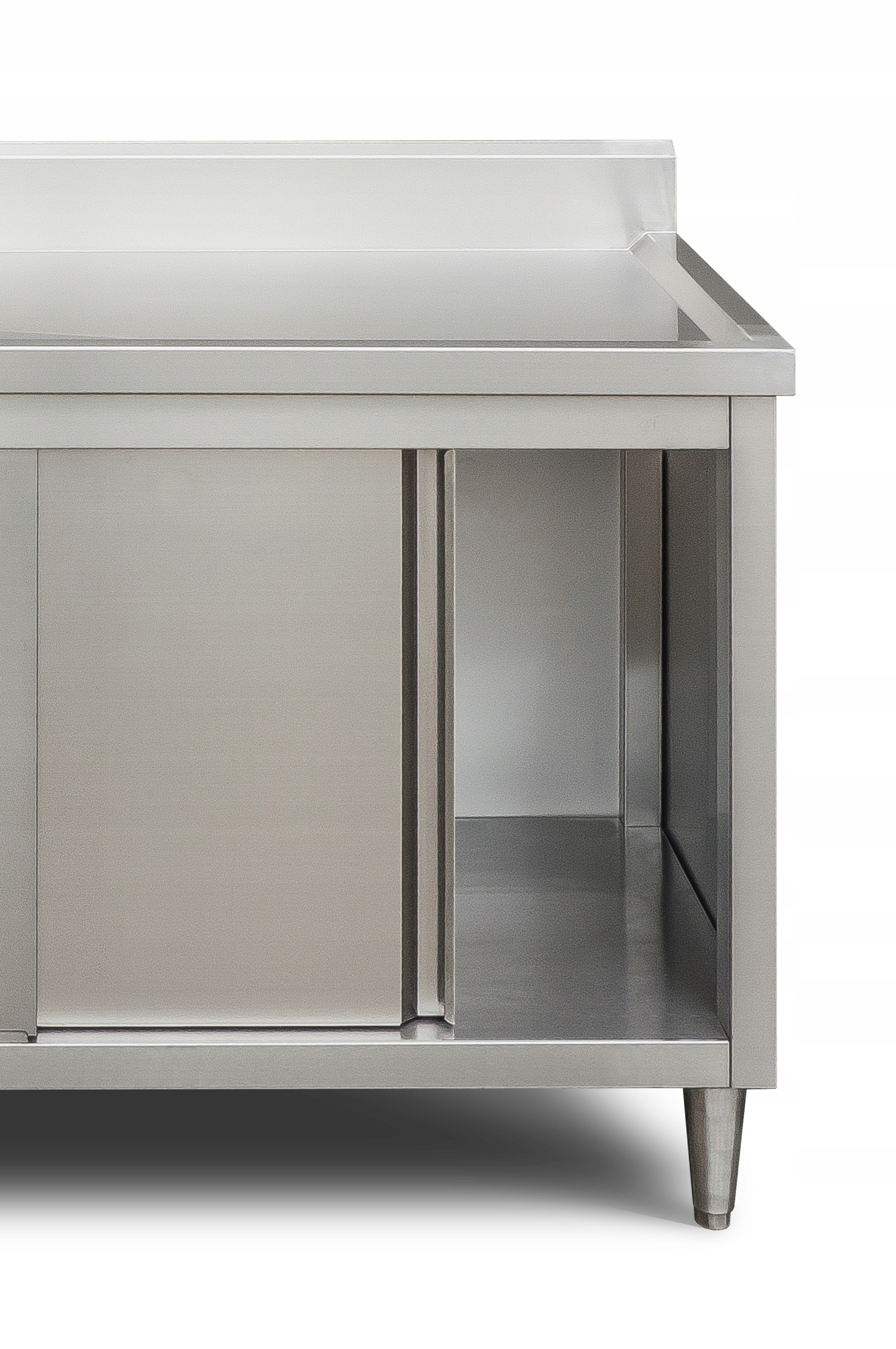 STÓŁ ROBOCZY KUCHENNY Z BASENEM ZLEWOZMYWAK 180 CM Głębokość 600 mm