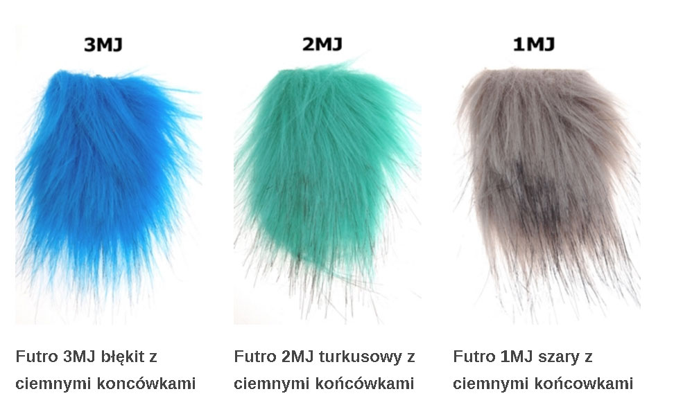 Umělá Kožešina Kožešina Jenot, Liška, Vlk 40x150cm