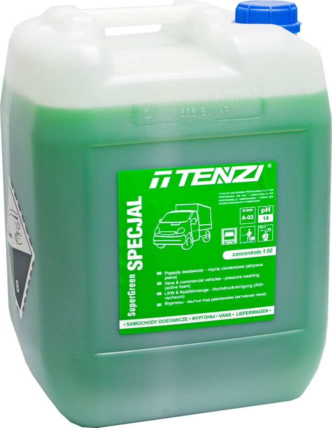 

Tenzi Green Specjal 20L Silna Piana Aktywna