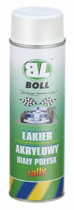 

Boll Lakier rally akrylowy biały połysk 500ml