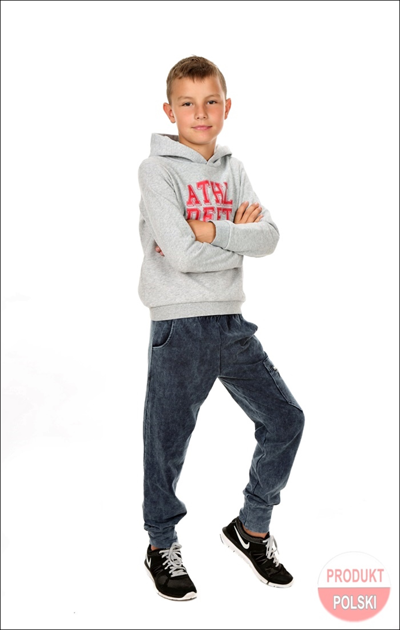 JOGGERY MODNE SPODNIE DRESOWE CHŁOPIEC 158 cm MOKO Płeć Chłopcy