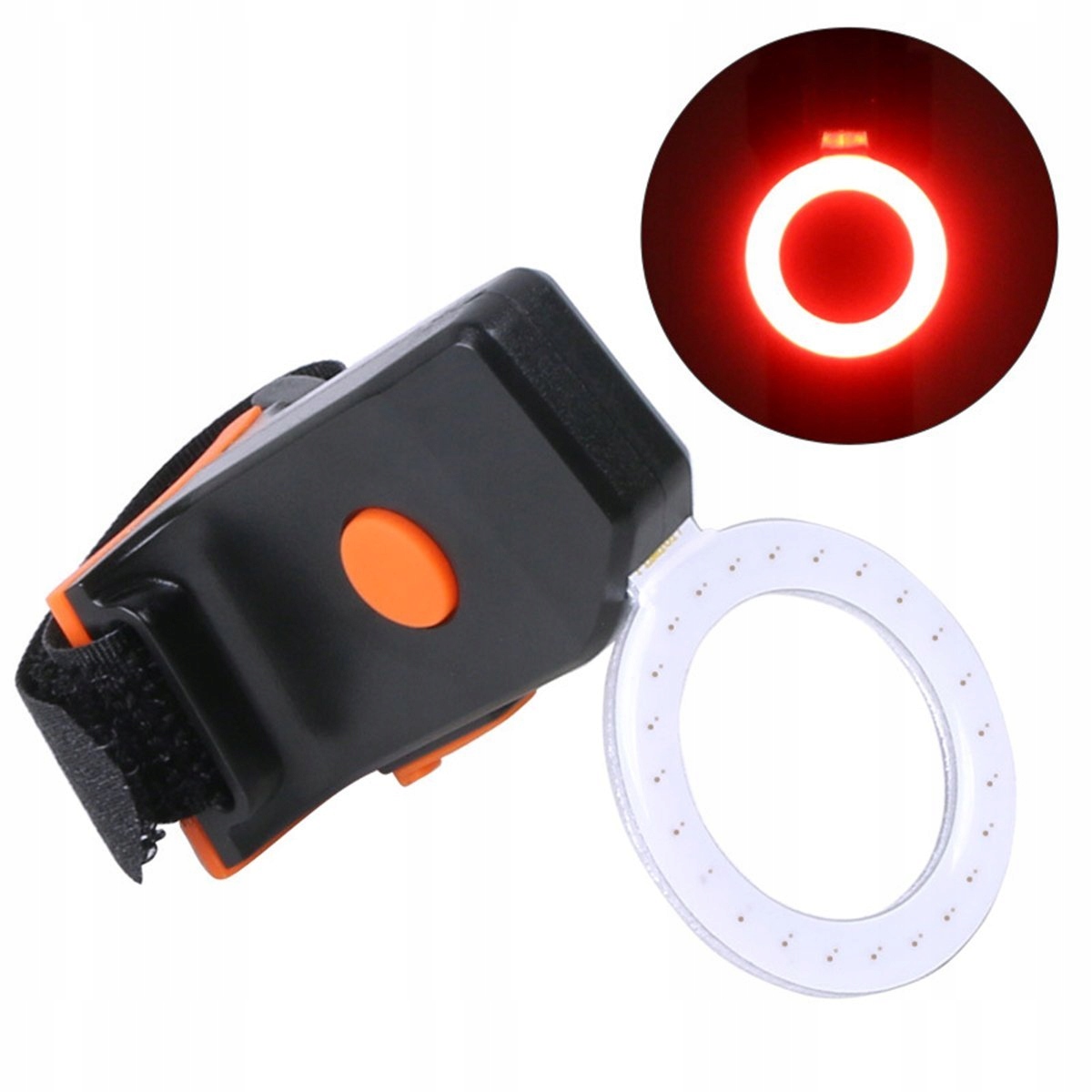 LAMPKA ROWEROWA TYLNA USB AKUMULATOR ŚWIATŁO LED OŚWIETLENIE ROWEROWE TYLNE Kod producenta x67495789