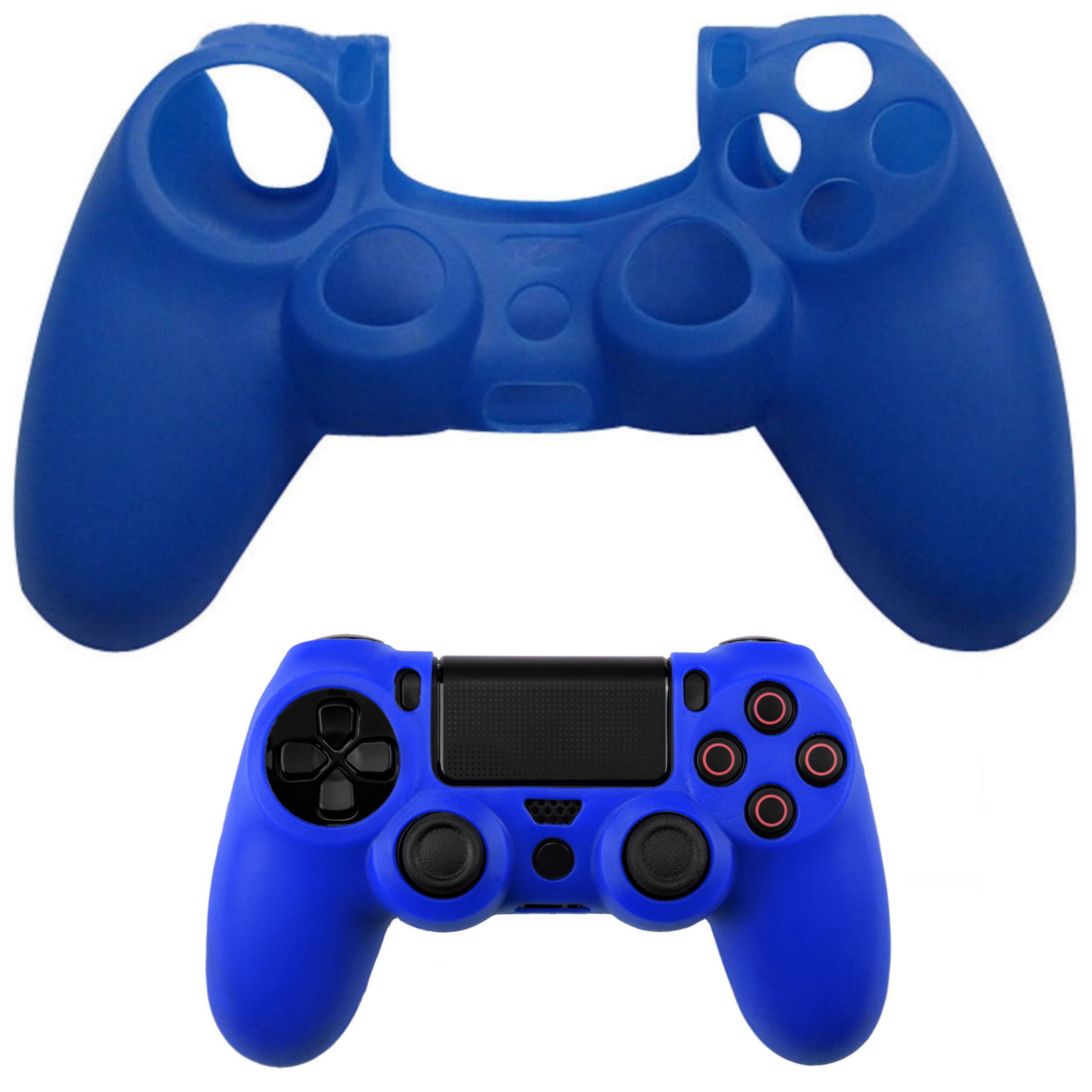 

Osłona Etui Nakładka Sylikon Pada PS4 ciemno nieb