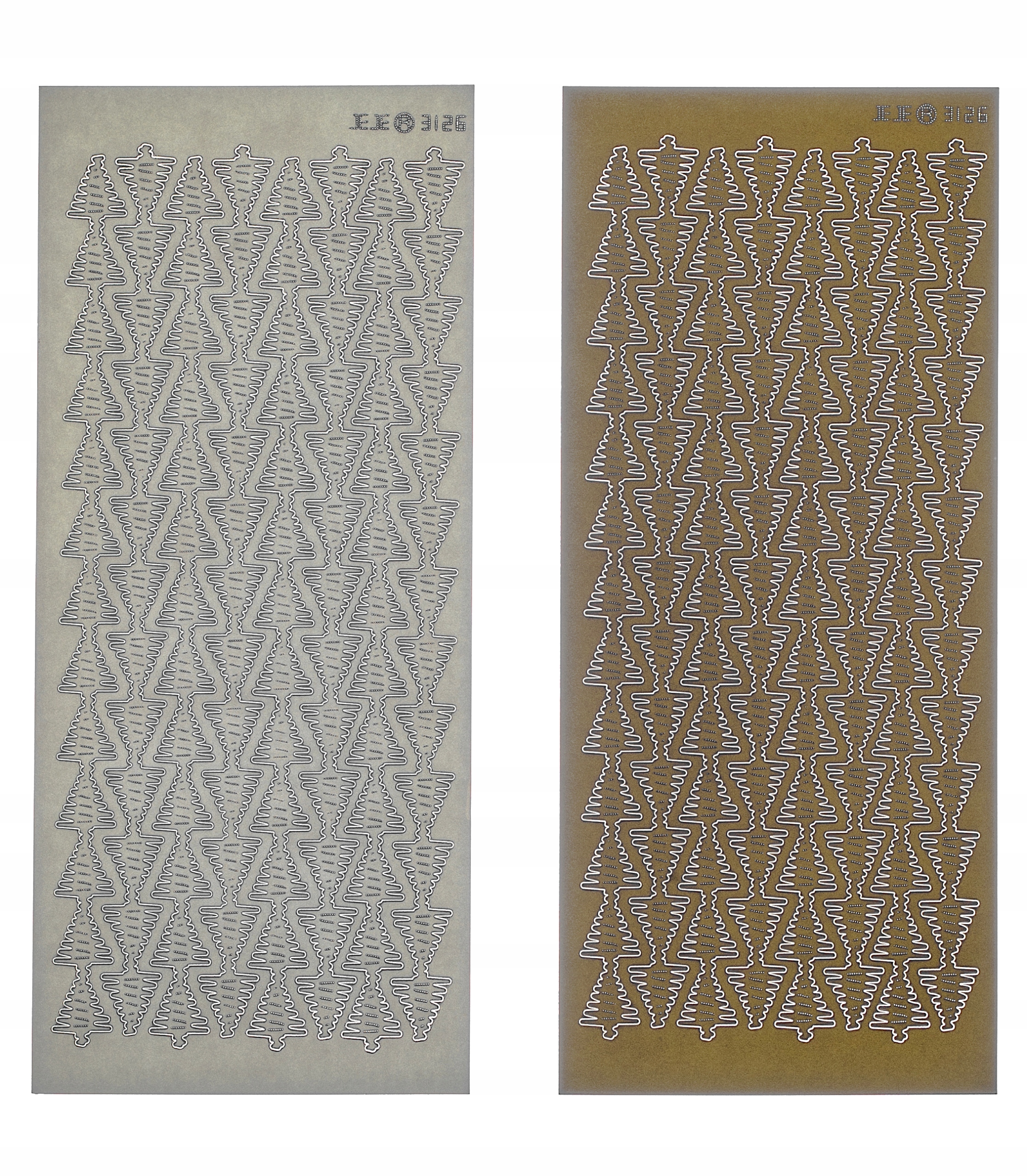 STICKERSY NAKLEJKI BOŻE NARODZENIE nr JO-166 Wykończenie papieru nie dotyczy