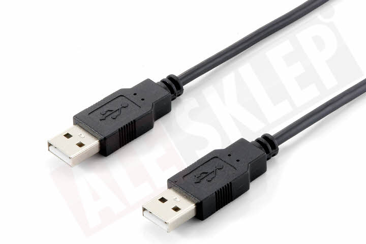 

Kabel Usb 2.0 Am-am 1,8M Czarny Podwójny Ekran