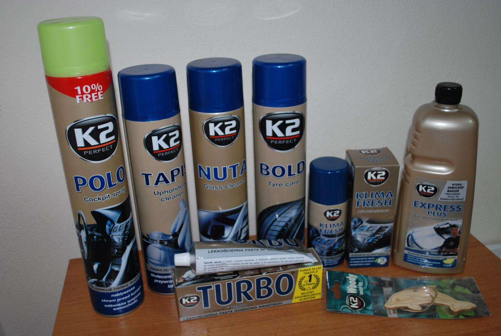 KOSMETYKI SAMOCHODOWE K2 EAN (GTIN) 5906534000255