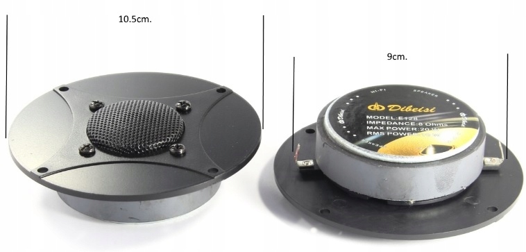 GŁOŚNIK WYSOKOTONOWY Dibeisi E128 105mm 8ohm 20W Kod producenta E128