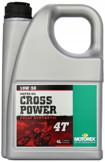 MOTOREX olej syntetyczny CROSS POWER 4T 10W50 4L