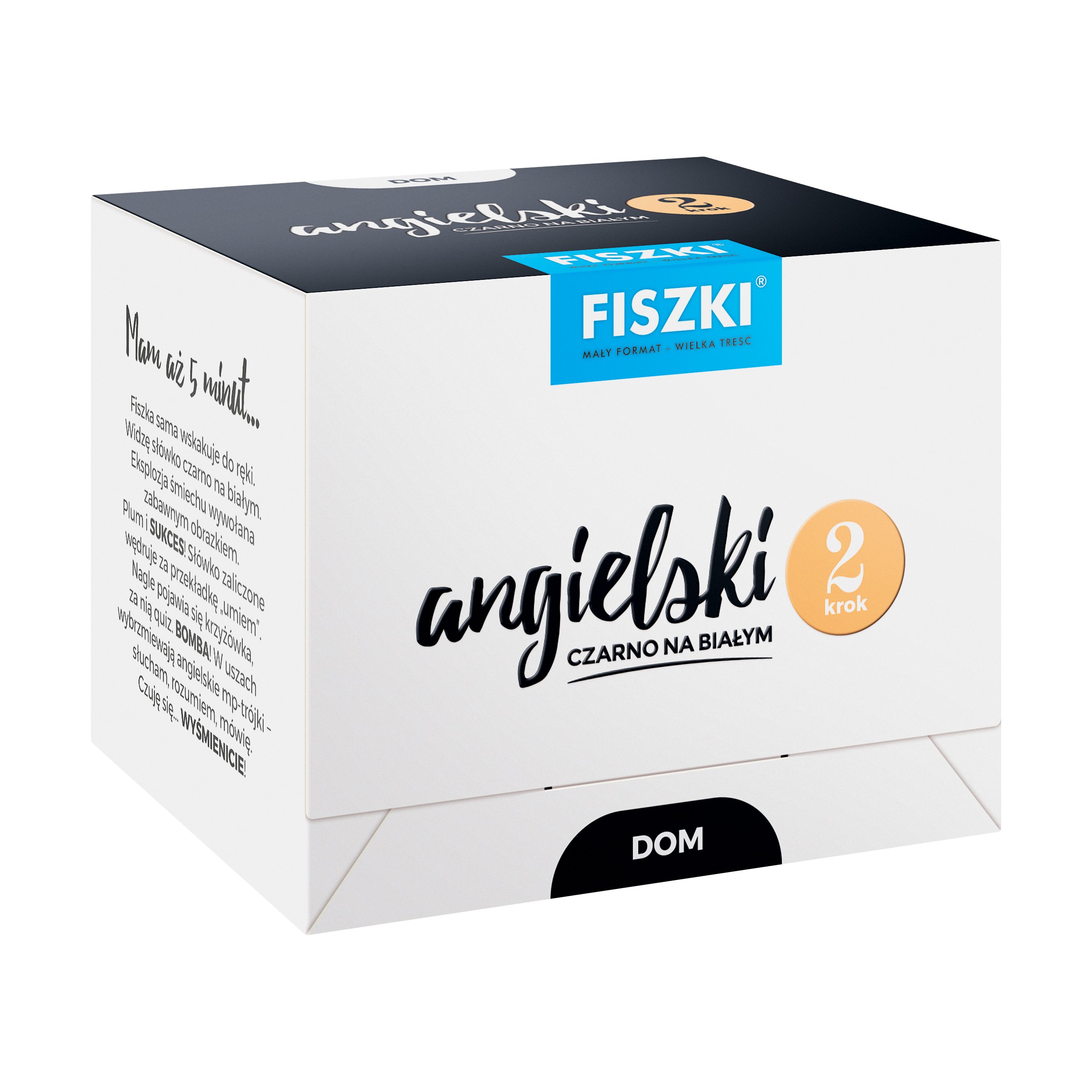 FISZKI OBRAZKOWE – angielski – Dom – krok 2 (A2)