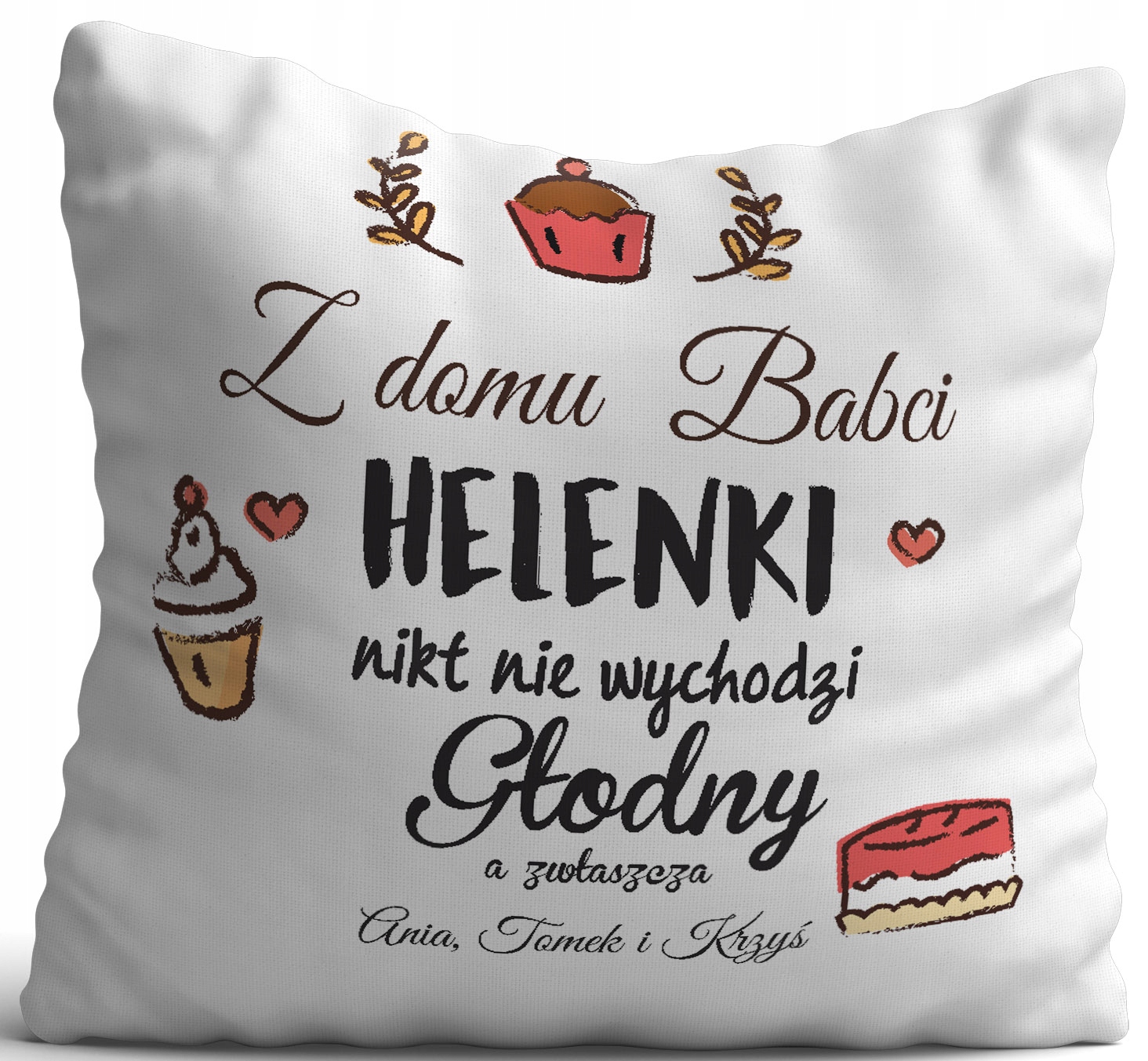 

Poduszka Dzień Babci I Dziadka Nadruk Prezent XXL