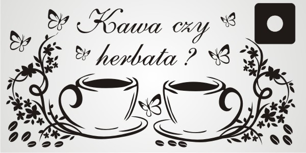 Naklejki na ścianę do kuchni kuchenne kawa Waga (z opakowaniem) 0.3 kg