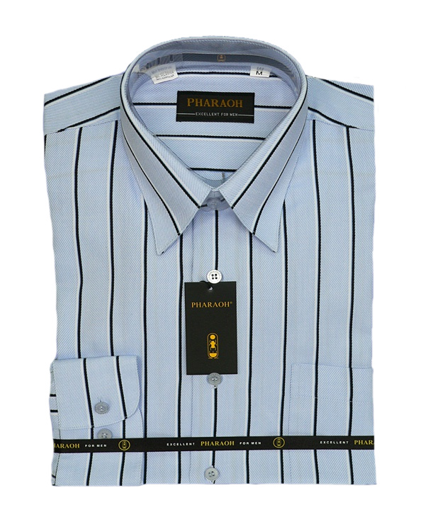 

Elegancka męska koszula L 42 klasyczna w paski