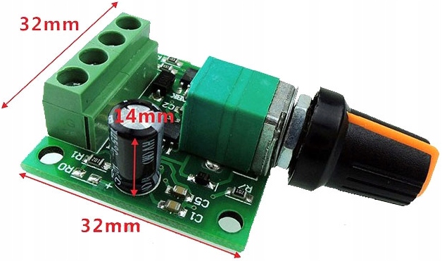 Sterownik PWM 1,8-15V 2A 30W_______________BTE-539 Kod producenta BTE-539