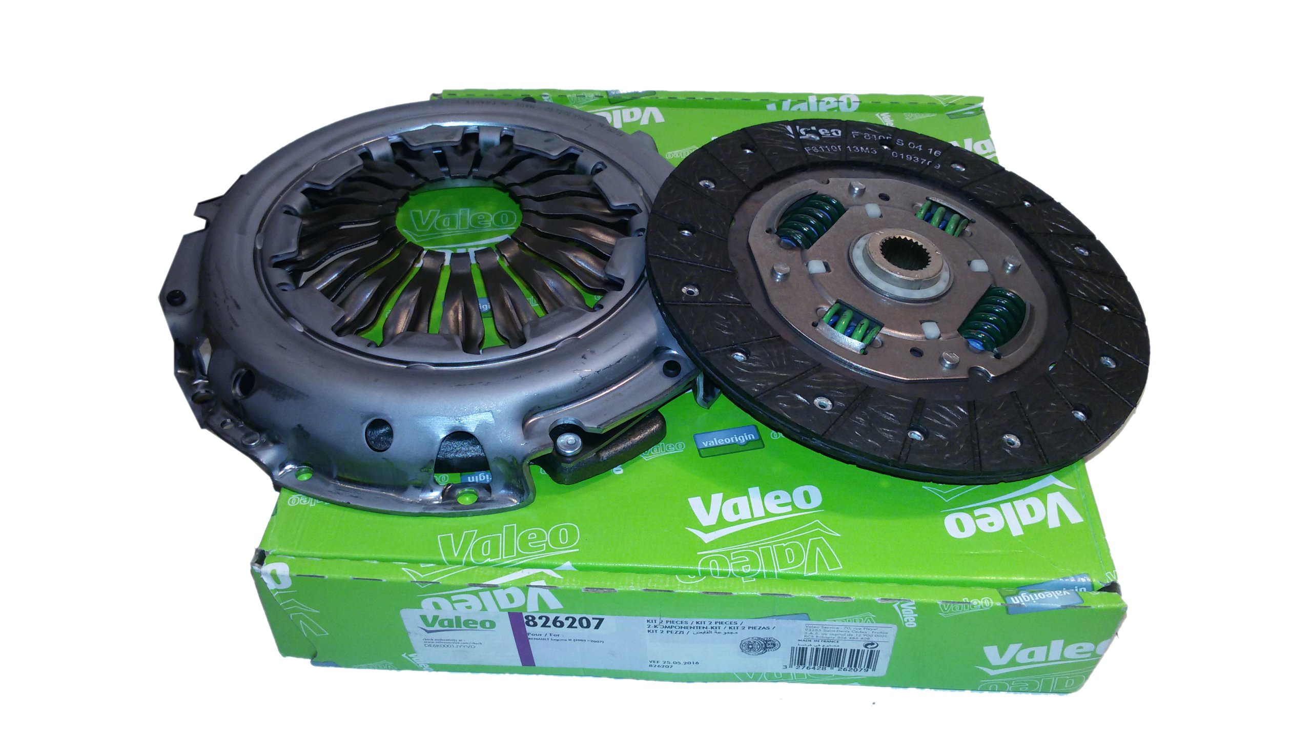 VALEO SPRZĘGŁO KPL RENAULT LAGUNA II 1.8 2.0 16V