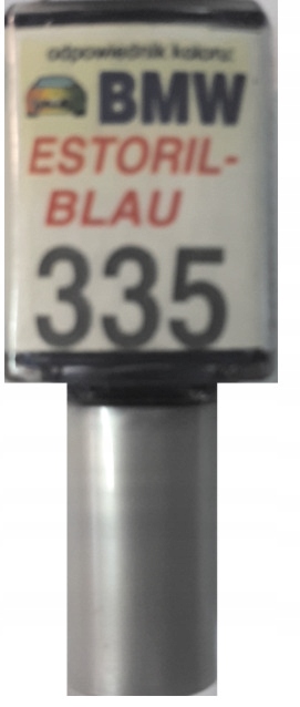 Bmw 335 Estorilblau Lakier Samochodowy Zaprawka Do Rys 10 ML Arasystem