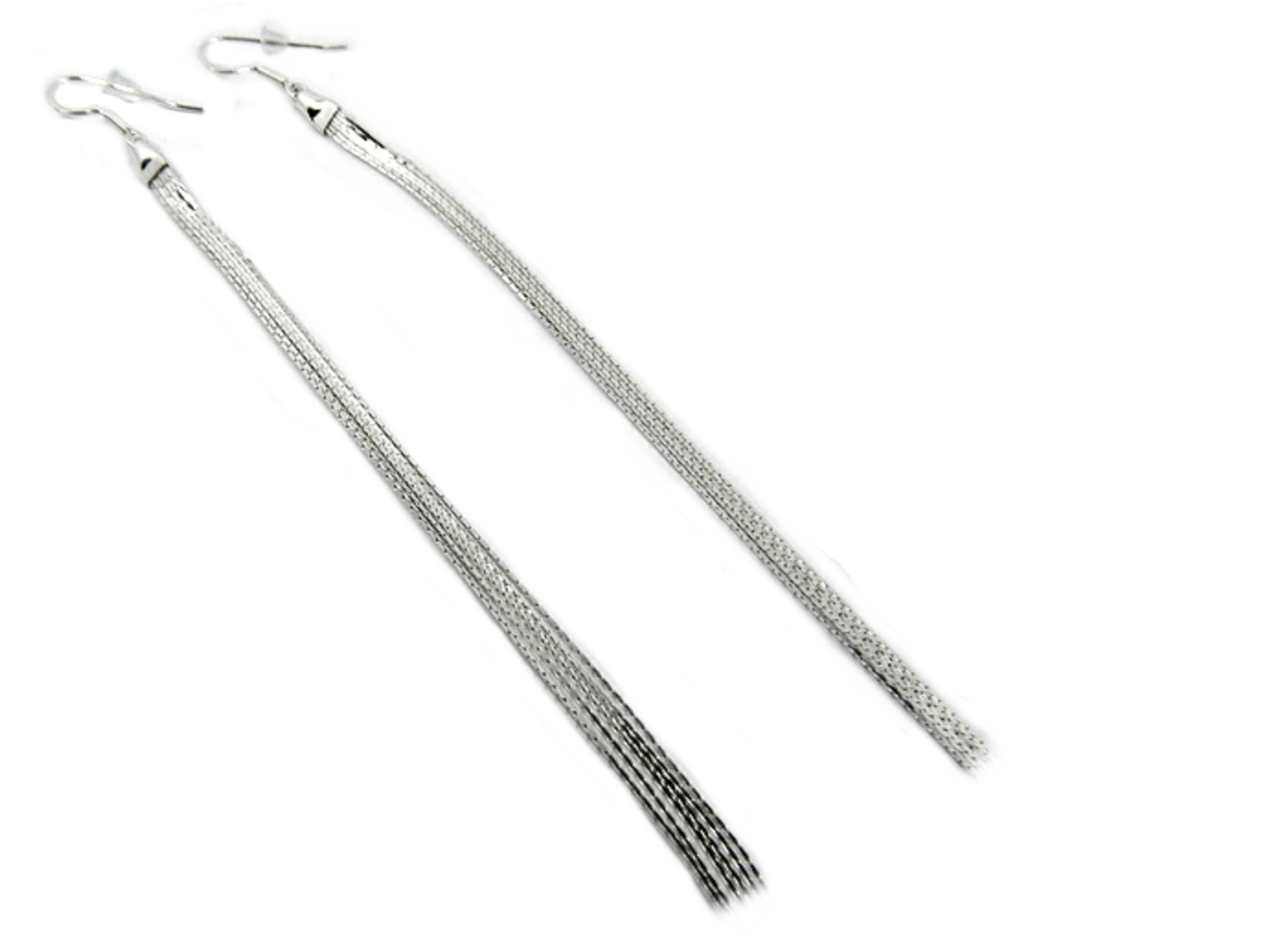 

Długie Kolczyki 14 cm Zamiatacze Ramion srebro 925