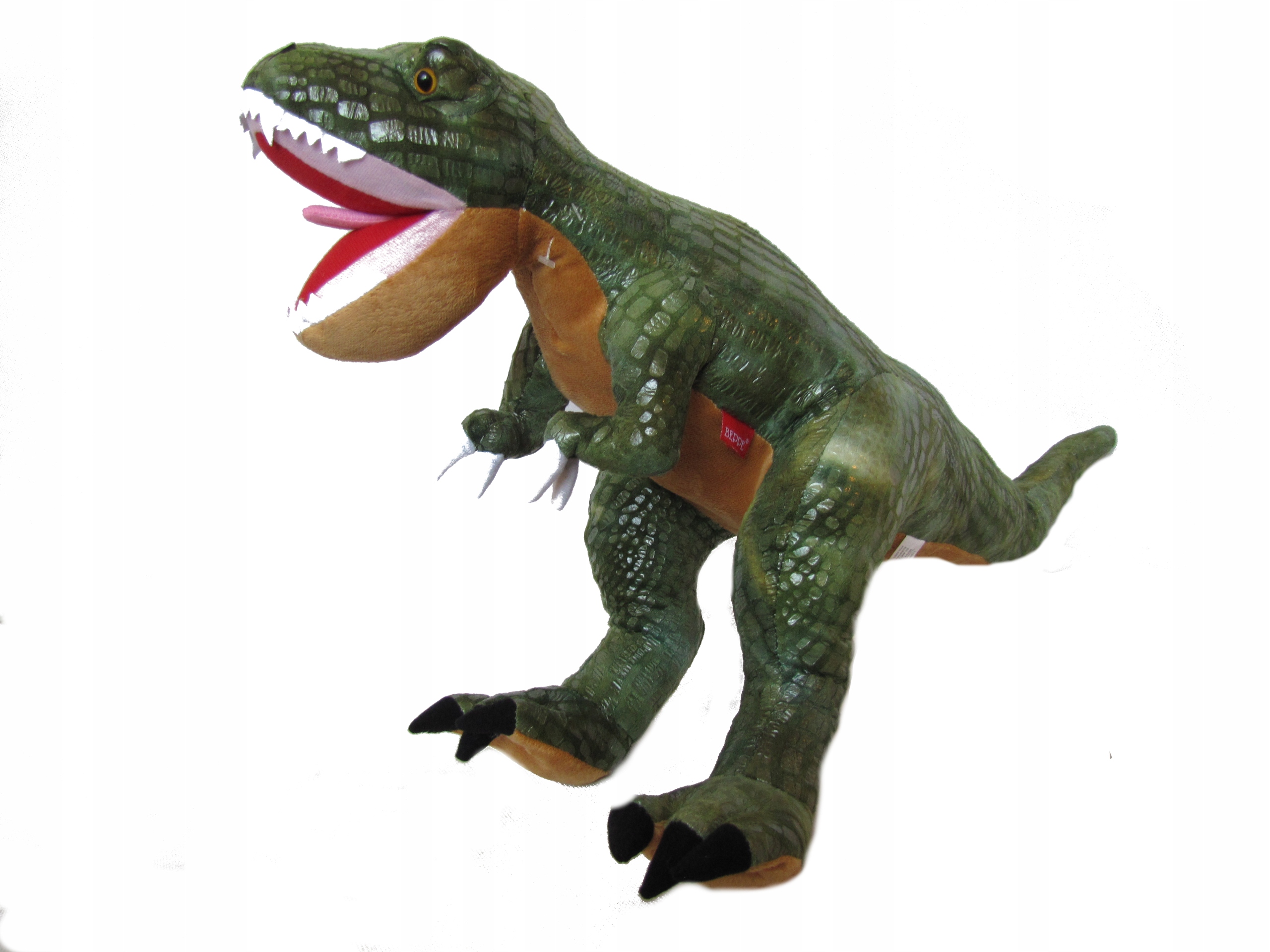 

Duży Tyranozaur Zielony pluszowy Dinozaur T-rex