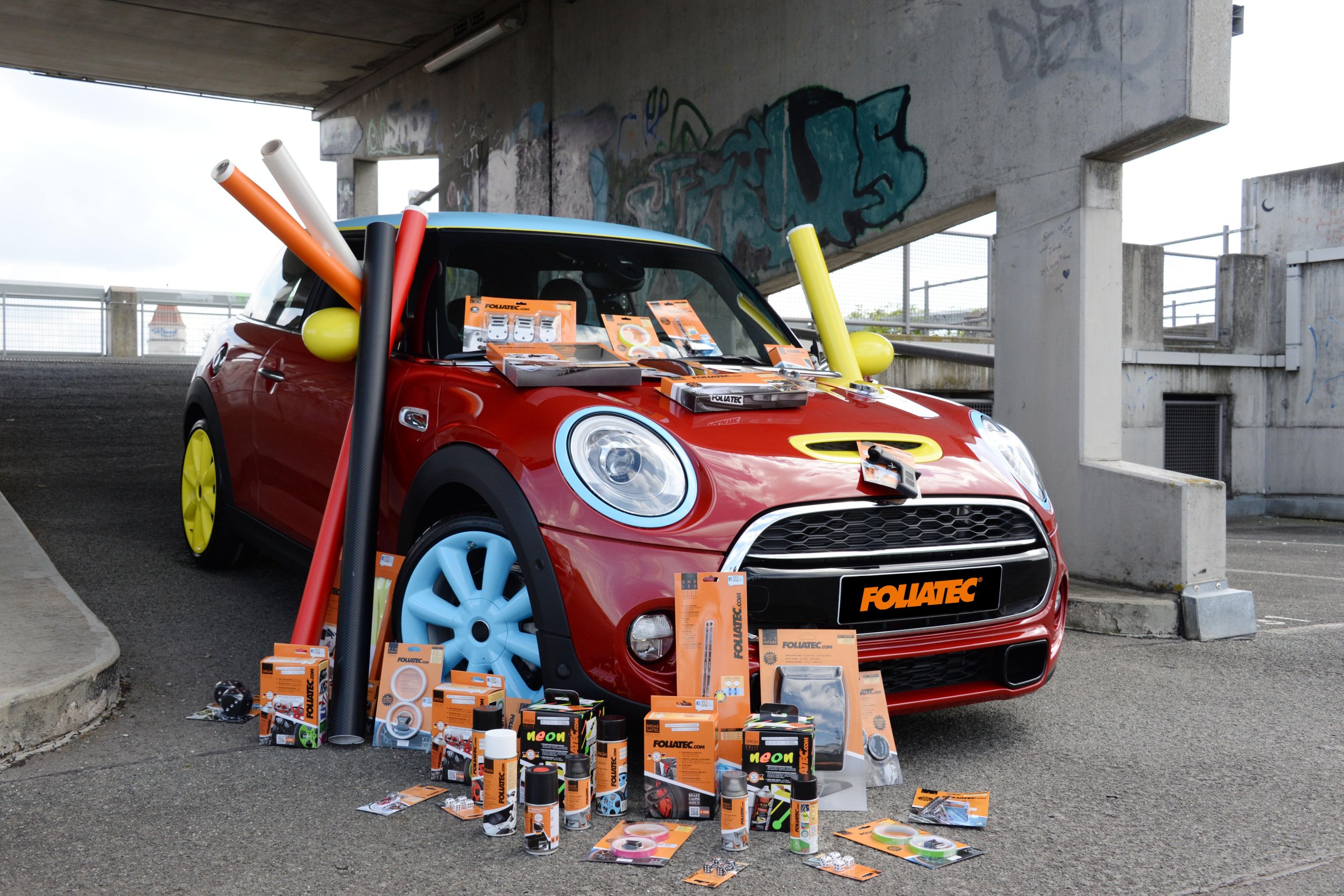 Lakier farba do zacisków hamulcowych nieb Foliatec Producent FOLIATEC