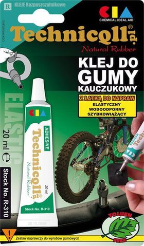 

Technicqll Klej Do Opon Dętek Gumowe Łatki 20ML