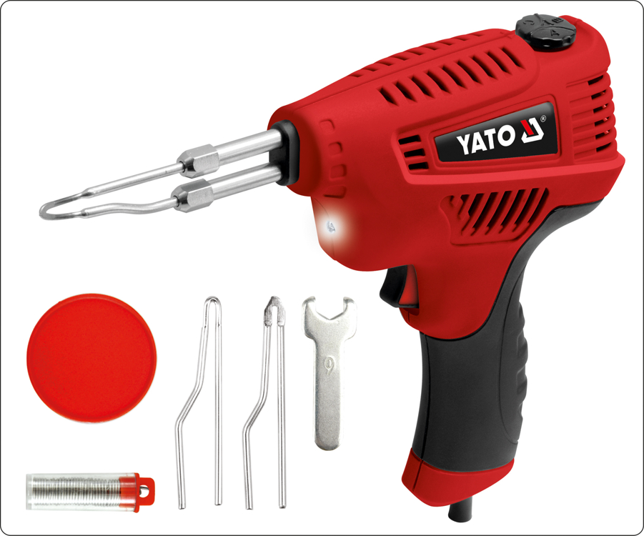 YATO LUTOWNICA TRANSFORMATOROWA 200W REGULACJA TEMPERATURY 3 TRYBY WALIZKA Rodzaj transformatorowa