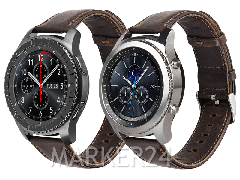 

Skórzany Pasek do Samsung Gear S3 Frontier Classic