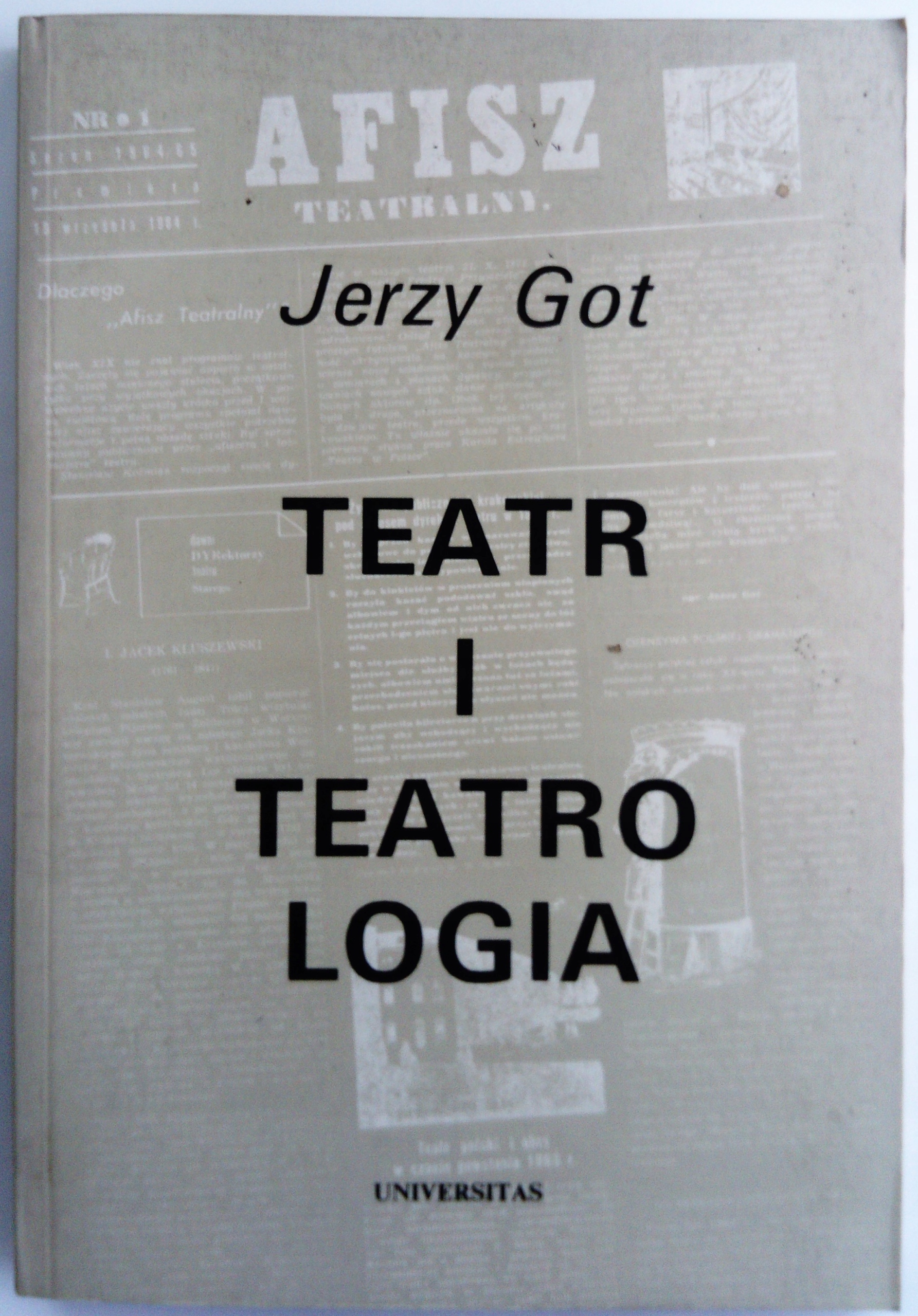 Jerzy Got TEATR I TEATROLOGIA