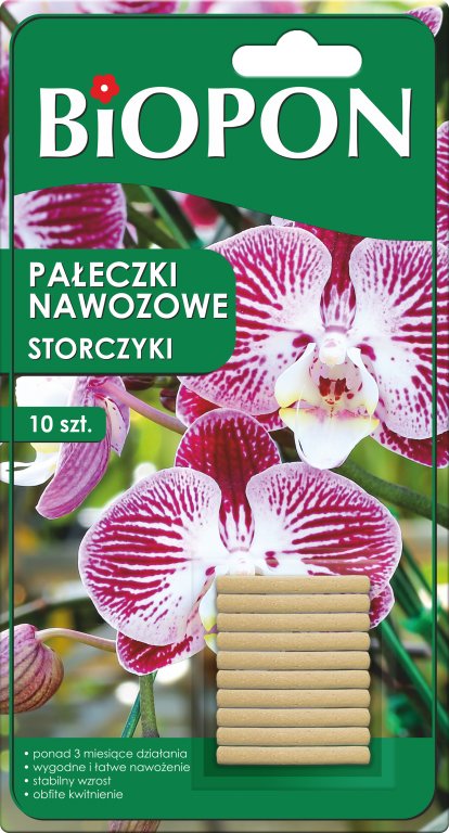 

Biopon Pałeczki Nawozowe Do Storczyków 10 Sztuk