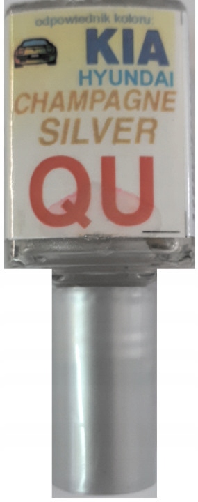 Zaprawka lakier do rys 10ml KIA HYUNDAI QU CHAMPAGNE SILVER