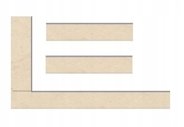 RAMKA MARMUR kremowa WKŁAD Simple MAJA BS