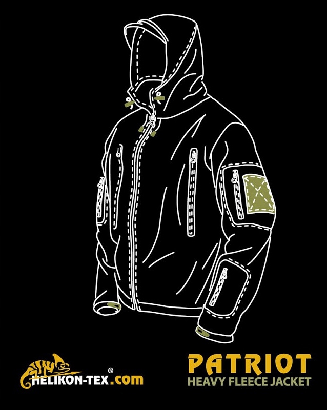BLUZA PATRIOT Z KAPTUREM ROZPINANA POLAROWA Z IZOLACJĄ OLIVE 3XL 2 FLAGI PL Stan opakowania oryginalne