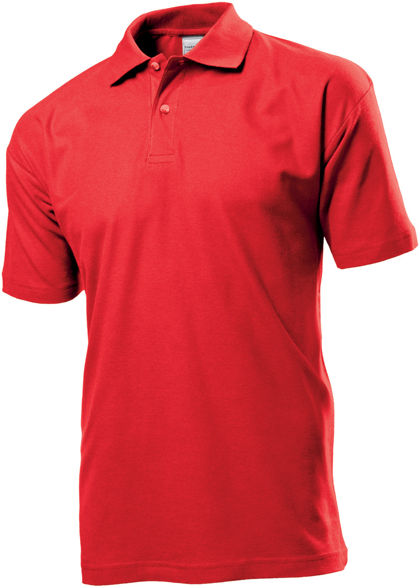 Pánske polo tričko STEDMAN ST 3000 veľ. 3XL červená
