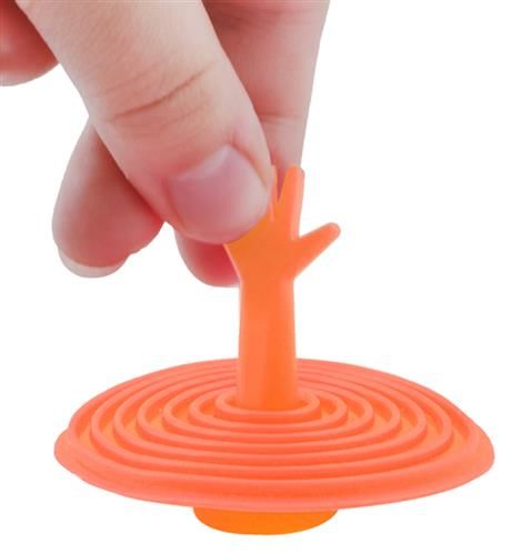 KOREK SILIKONOWY DO ZLEWU UMYWALKI WANNY Z RĄCZKĄ Kod produktu 2349