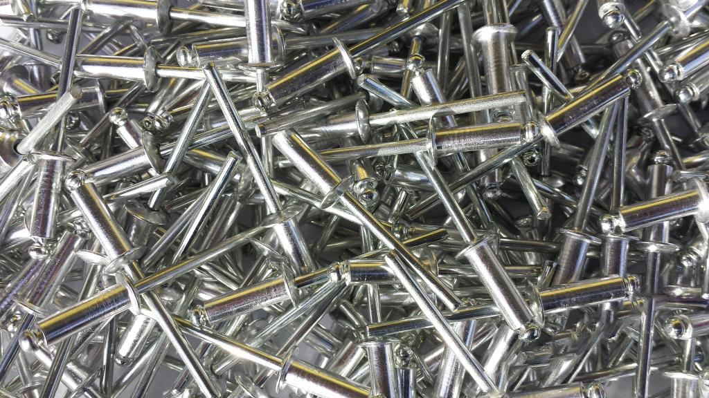 Nity Aluminiowe Zrywalne 6x16mm 0,25kg. 51szt.