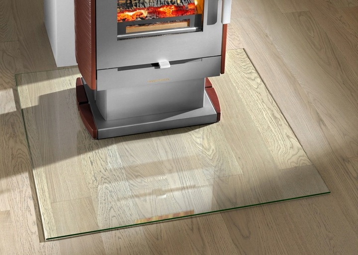 SZKŁO HARTOWANE SZYBA POD KOMINEK PODSTAWA 70x70cm Marka Alimar