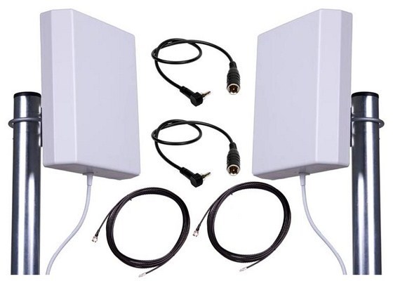 Dual Lte 28dBi 1800 MHz Anténa Huawei B593 E5372