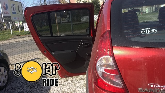 Zasłonki osłony przeciwsłoneczne Dacia Sandero I (2008-2012) Producent Solarride