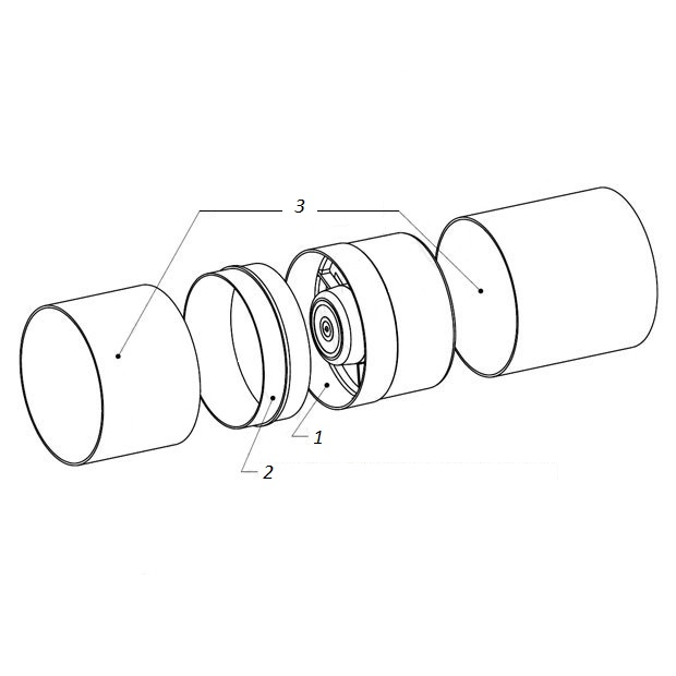 AWENTA WENTYLATOR KANAŁOWY WKA 125 DO SYSTEMU EAN (GTIN) 5905033296565