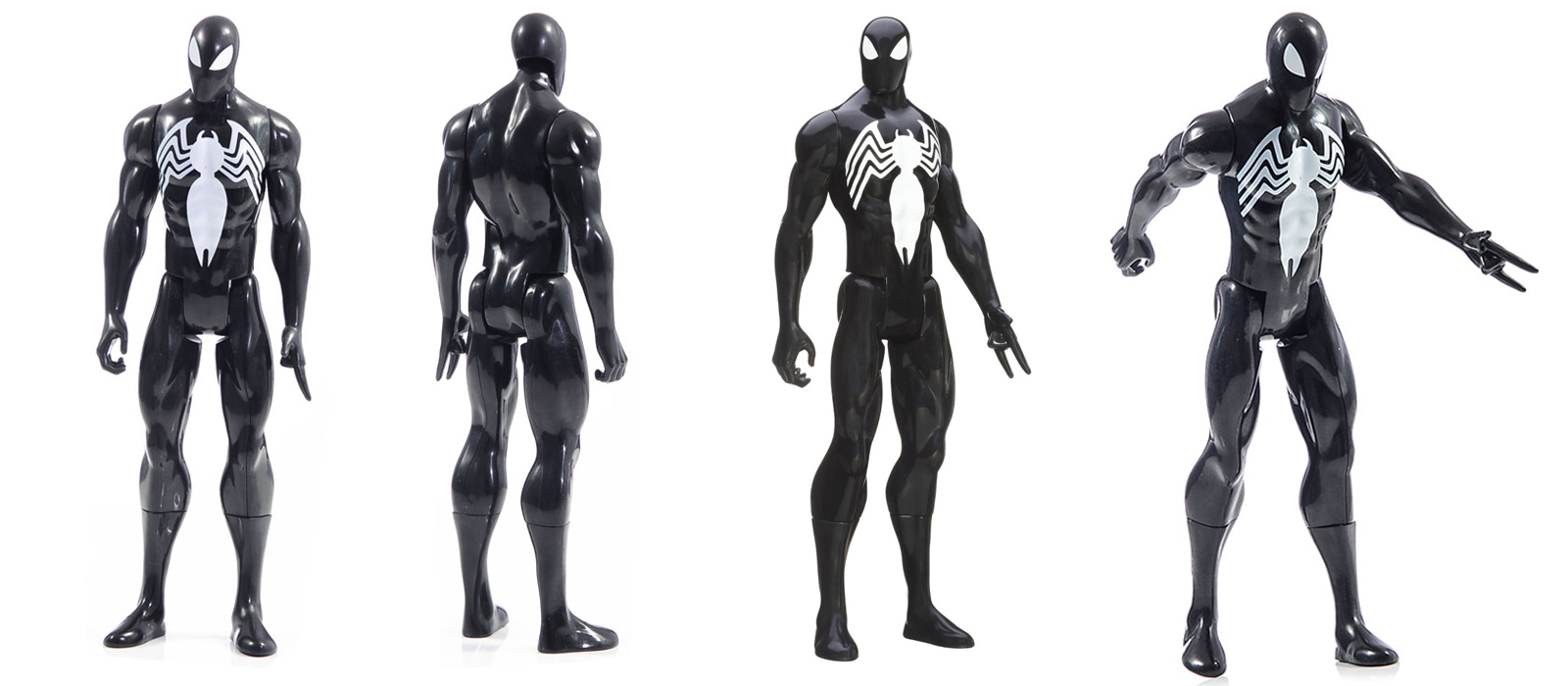 HASBRO SPIDERMAN CZARNY BLACK FIGURKA 30CM A9365 seria TITAN HERO Marka Hasbro