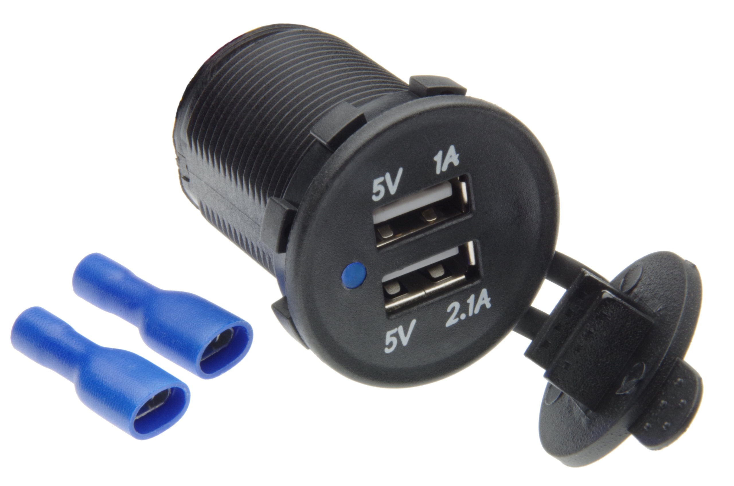 Разъем USB В авто 12v-24v 2usb