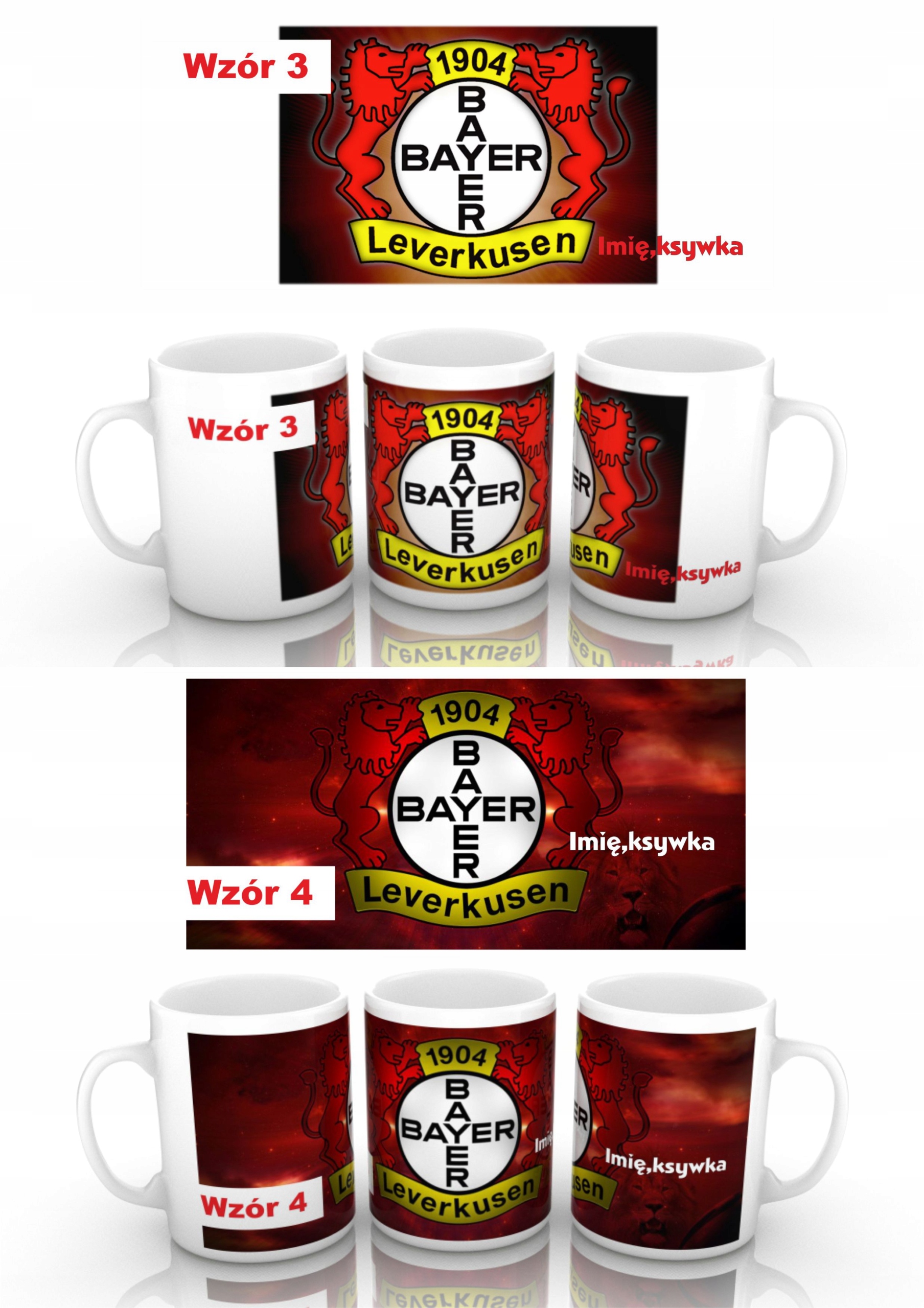 FOTOKUBEK Bayer Leverkusen na prezent Kod producenta 7411155332466