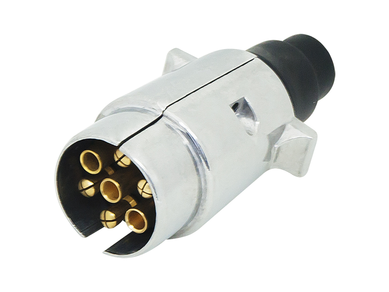 WTYK PRZYCZEPY SAMOCHODOWEJ 7PIN ALUMINIUM12/24V