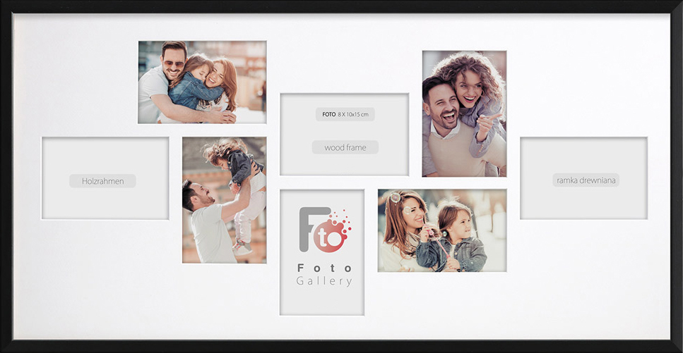 

Foto Galeria Na 8 Zdjęć A6 10x15 CM - Ramka Czarna